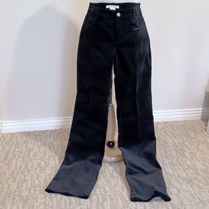 Cabi, Black Velveteen Trouser,  sz 2